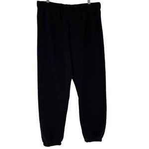 LazyPants Niki Original Black Sweatpants Joggers Comfort Athleisure Women Large‎